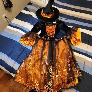 Witch Halloween costume for girls size 6
